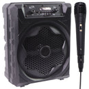 iLive Wireless Bluetooth Party Speaker with Microphone - Black (ISB200B)