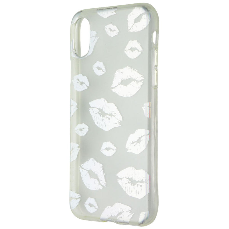 Incipio Design Series Case for Apple iPhone X - Holographic Kisses/Clear