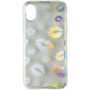 Incipio Design Series Case for Apple iPhone X - Holographic Kisses/Clear