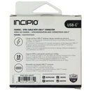 Incipio (1m/3.3 Foot) USB-C 3.1 to USB-C Charge/Sync Cable - White