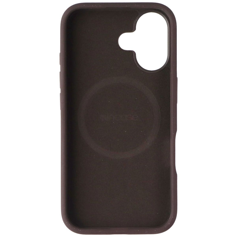 Incase ICON Case for MagSafe for Apple iPhone 16 - Cocoa Pebbled Leather