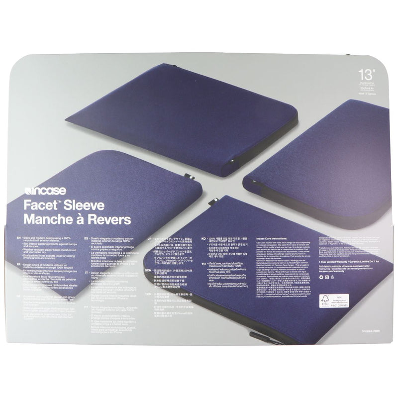 Incase Facet Sleeve Case for MacBook Pro 13-in/Air & Most 13-in Devices - Navy