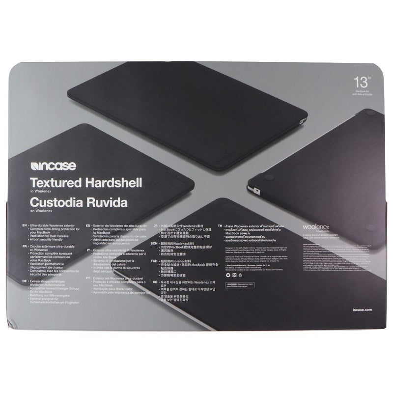 Incase Textured Hardshell Case for MacBook Air 13-in (2018-2022) - Graphite