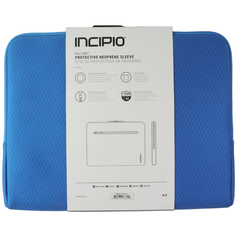 Incipio Ballard Series Sleeve Case for Microsoft Surface Book (13.5-inch) - Blue
