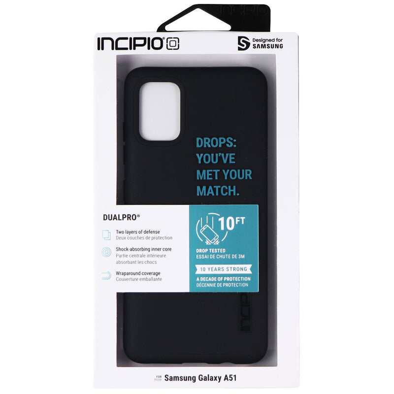Incipio DualPro Dual Layer Case for Samsung Galaxy A51 (Non 5G) - Matte Black