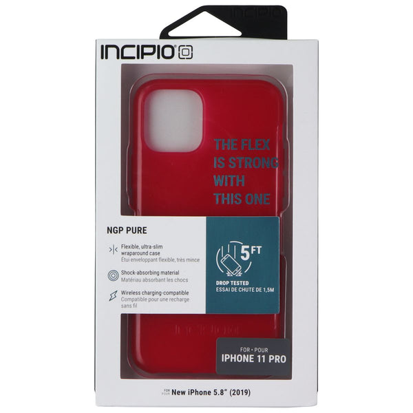 Incipio NGP Pure Series Flexible Gel Case for Apple iPhone 11 Pro - Red