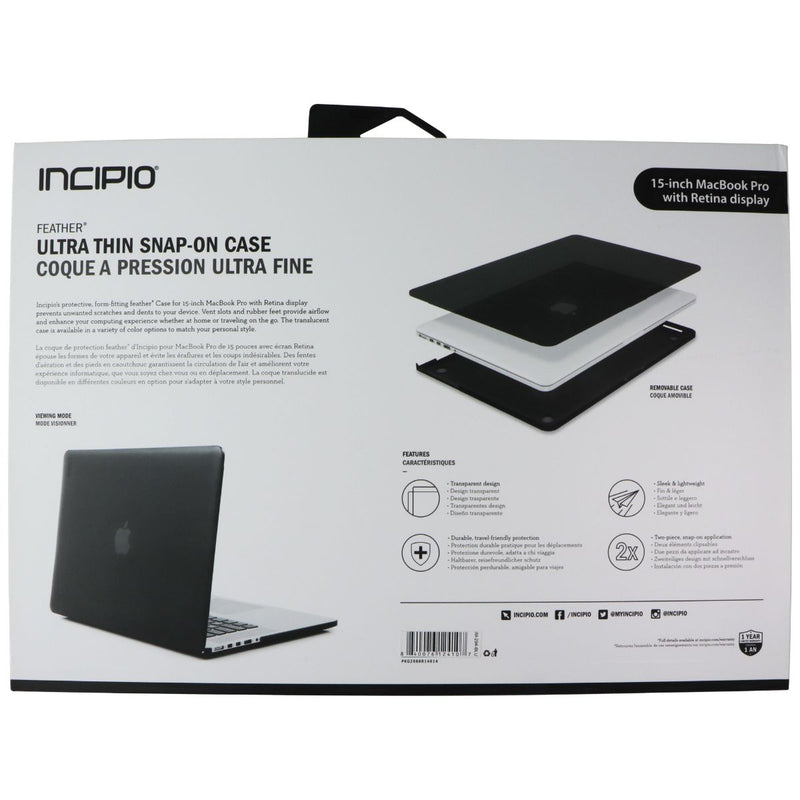 Incipio Feather Series Case for Apple MacBook Pro (15-inch) - Translucent Blue