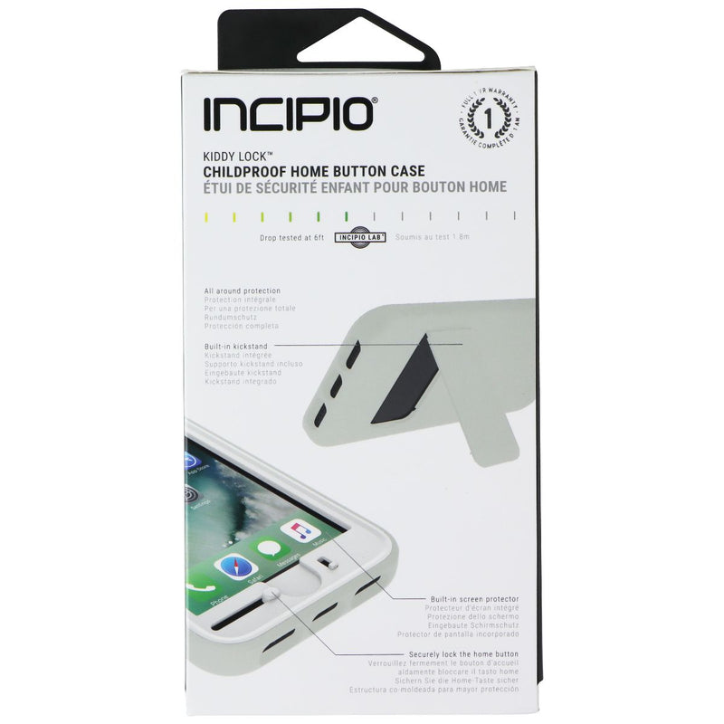 Incipio Kiddy Lock Case for Apple iPhone 7/6/6s - White/Gray
