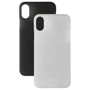 Incipio Double Pack Feather Cases for Apple iPhone X - Frost and Smoke (2-Pack)