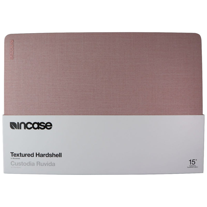 Incase Textured Hardshell Woolenex Case for MacBook Pro 15in (USB-C) - Pink
