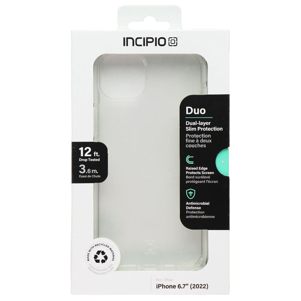 Incipio Duo Dual-Layer Slim Series Case for Apple iPhone 14 Plus - Clear
