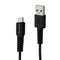InMotion USB Wall Adapter + (3.3-Ft) USB-C Charge/Sync Cable - Black