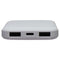 InMotion Power Bank with two USB-A ports 5000mAh (2877839) - White