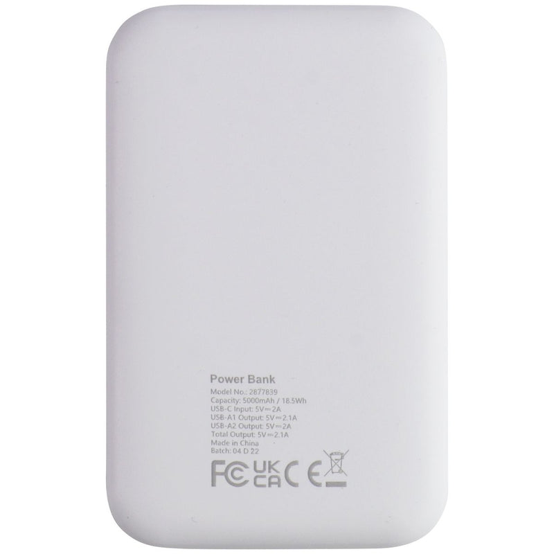 InMotion Power Bank with two USB-A ports 5000mAh (2877839) - White