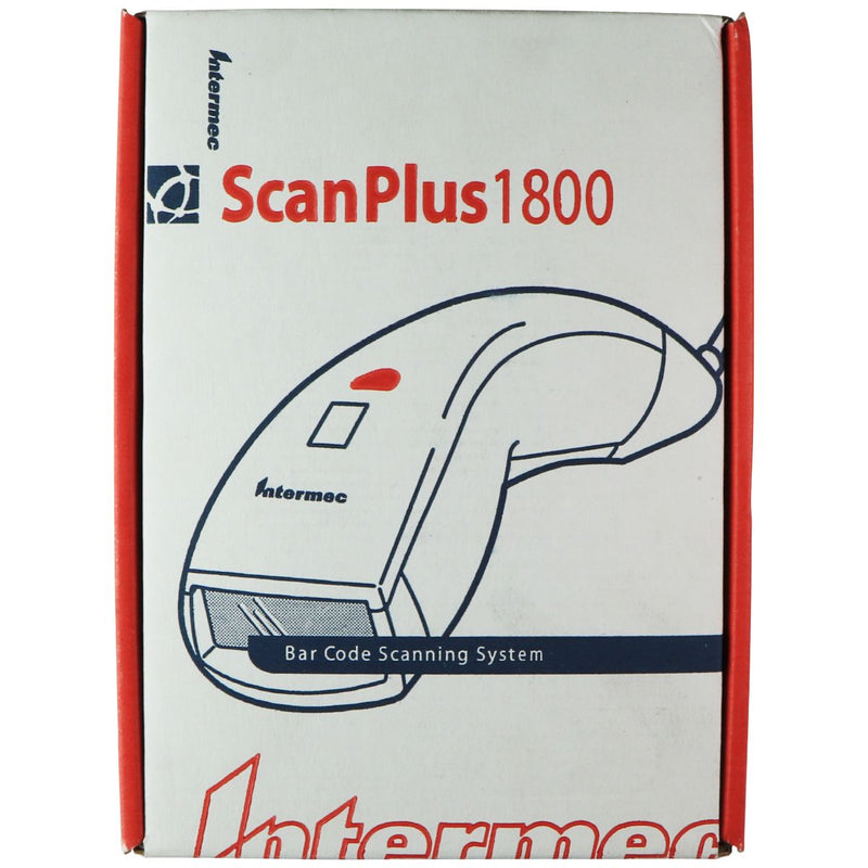 Intermec ScanPlus 1800 VT Barcode Scanner with USB Cable - White