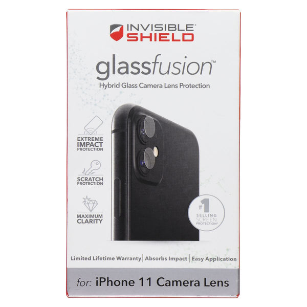 InvisibleShield Glassfusion Camera Lens Protector for Apple iPhone 11