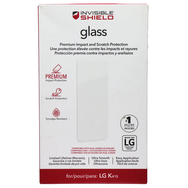 ZAGG InvisibleShield Glass Screen Protector for LG K41S Smartphones