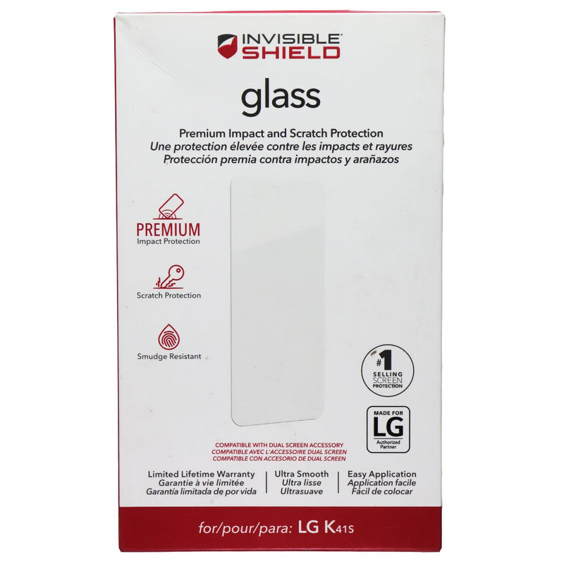 ZAGG InvisibleShield Glass Screen Protector for LG K41S Smartphones