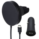 iOttie Velox 15W Qi2 Mini Wireless Charging MagSafe Compatible Car Mount - Black