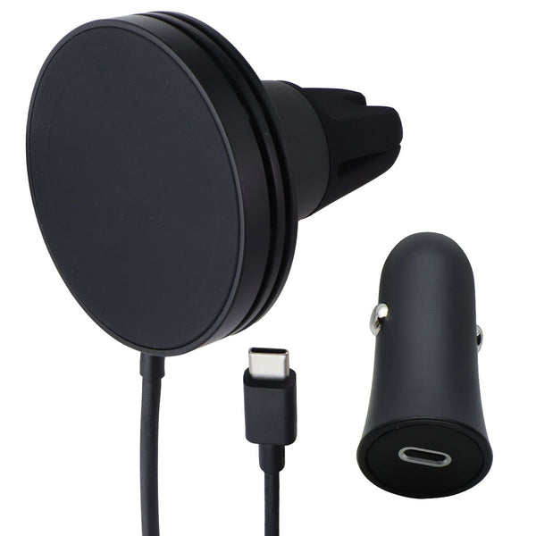 iOttie Velox 15W Qi2 Mini Wireless Charging MagSafe Compatible Car Mount - Black