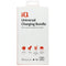 iQ (5V/3.4A) MFi Charging Bundle with Wall, Car, & Bank Chargers - White/Silver