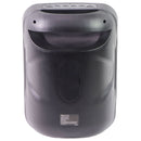 IQ Sound 6.5-in LED Rechargeable Bluetooth Speaker FM Radio - Black (IQ-1965BT)