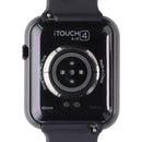 iTouch Air 4 Smartwatch Bluetooth Fitness Tracker - Black/Black (TA4L01-G02)