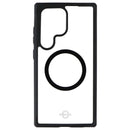 ITSKINS Hybrid_R // Solid Case for Samsung Galaxy S24 Ultra - Black/Transparent