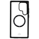 ITSKINS Hybrid_R // Solid Case for Samsung Galaxy S24 Ultra - Black/Transparent