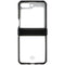 ITSKINS Hybrid_R Clear Hinge Case for Samsung Galaxy Z Flip5 - Black/Transparent