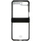 ITSKINS Hybrid_R Clear Hinge Case for Samsung Galaxy Z Flip5 - Black/Transparent