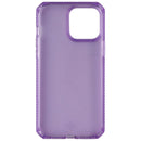 ITSKINS Spectrum // Clear Case for Apple iPhone 13 Pro Max/12 Pro Max - Purple