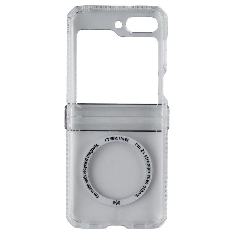 ITSKINS Supreme_R Clear Hinge Case for MagSafe for Galaxy Z Flip5 Transparent