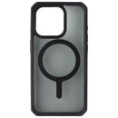 ITSKINS Hybrid_R // Frost Series Case for MagSafe for Apple iPhone 15 Pro - Blac