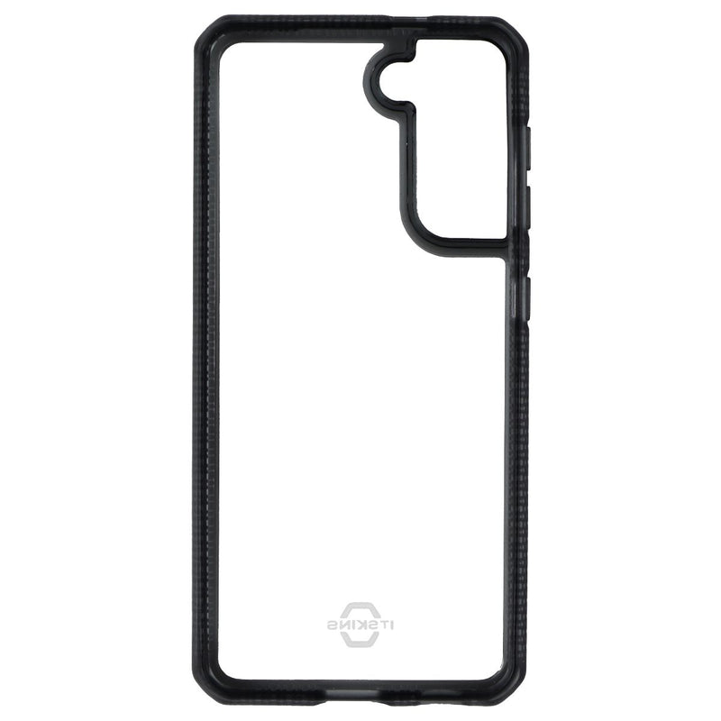ITSKINS Hybrid Clear Case for Samsung Galaxy S21 4G & 5G - Black Tint/Clear