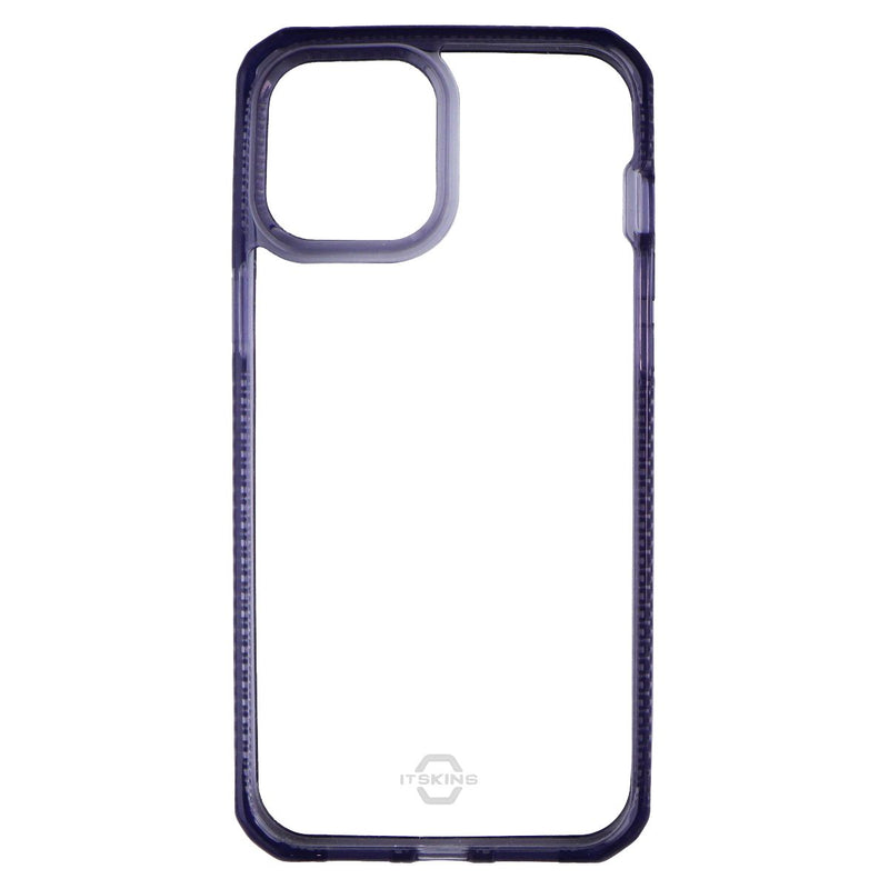 ITSKINS Hybrid Clear Series Case for Apple iPhone 12 Pro Max - Clear / Deep Blue