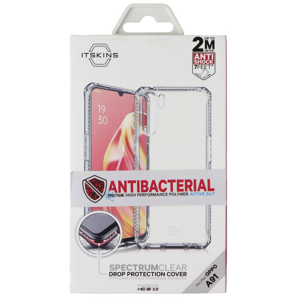 ITSKINS Spectrum // Clear Series Case for OPPO A91 - Transparent (Clear)