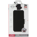 ITSKINS Hybrid // Folio Leather Wallet Case for Apple iPhone 12 Pro Max - Brown