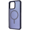 ITSKINS Hybrid R // Frost Hybrid Matte Case for iPhone 15 Pro Max - Blue