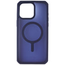 ITSKINS Hybrid R // Frost Hybrid Matte Case for iPhone 15 Pro Max - Blue