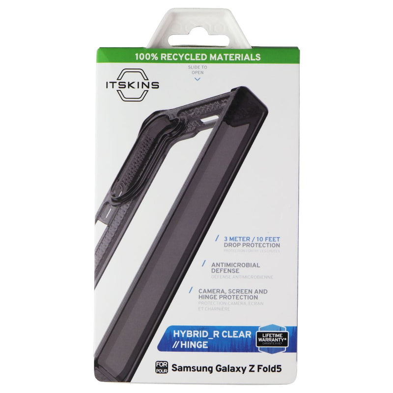 ITSKINS Hybrid_R Hinge Clear Case for Samsung Galaxy Z Fold5 - Smoke