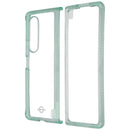 iTSKINS Hybrid R // Clear Case for Samsung Galaxy Z Fold3 5G - Green/Clear