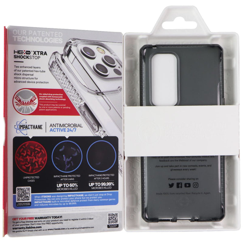 ITSKINS Spectrum // Clear Case for OPPO Find X3 Neo/Reno 5 Pro+ 5G - Smoke