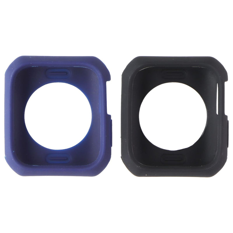 ITSKINS Bumper Case 2 Pack for Apple Watch 44mm (SE/6/5/4) - 1x Black/1x Blue