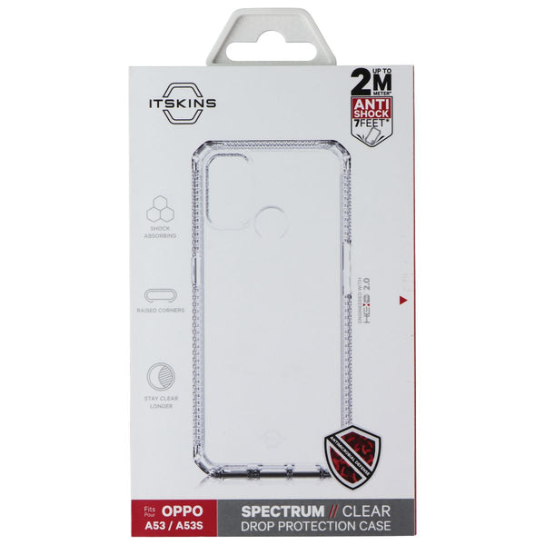ITSKINS Spectrum // Clear Series Case for OPPO A53 / OPPO A53S - Transparent