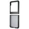 ITSKINS Hybrid_R // Clear Case for Motorola Razr (2024) - Black / Transparent