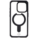 ITSKINS Hybrid_R // Stand Case for Apple iPhone 15 Pro - Black