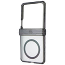 ITSKINS Hybrid Clear Hinge Magnetic Case for Galaxy Z Flip7 - Clear / Black