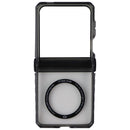 ITSKINS Hybrid Clear Hinge Magnetic Case for Galaxy Z Flip7 - Clear / Black