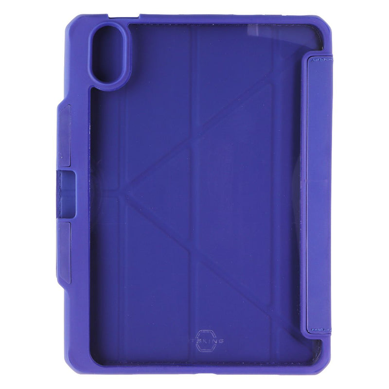 ITSKINS Hybrid R Solid Folio Case for Apple iPad Mini 6/7 - Navy Blue